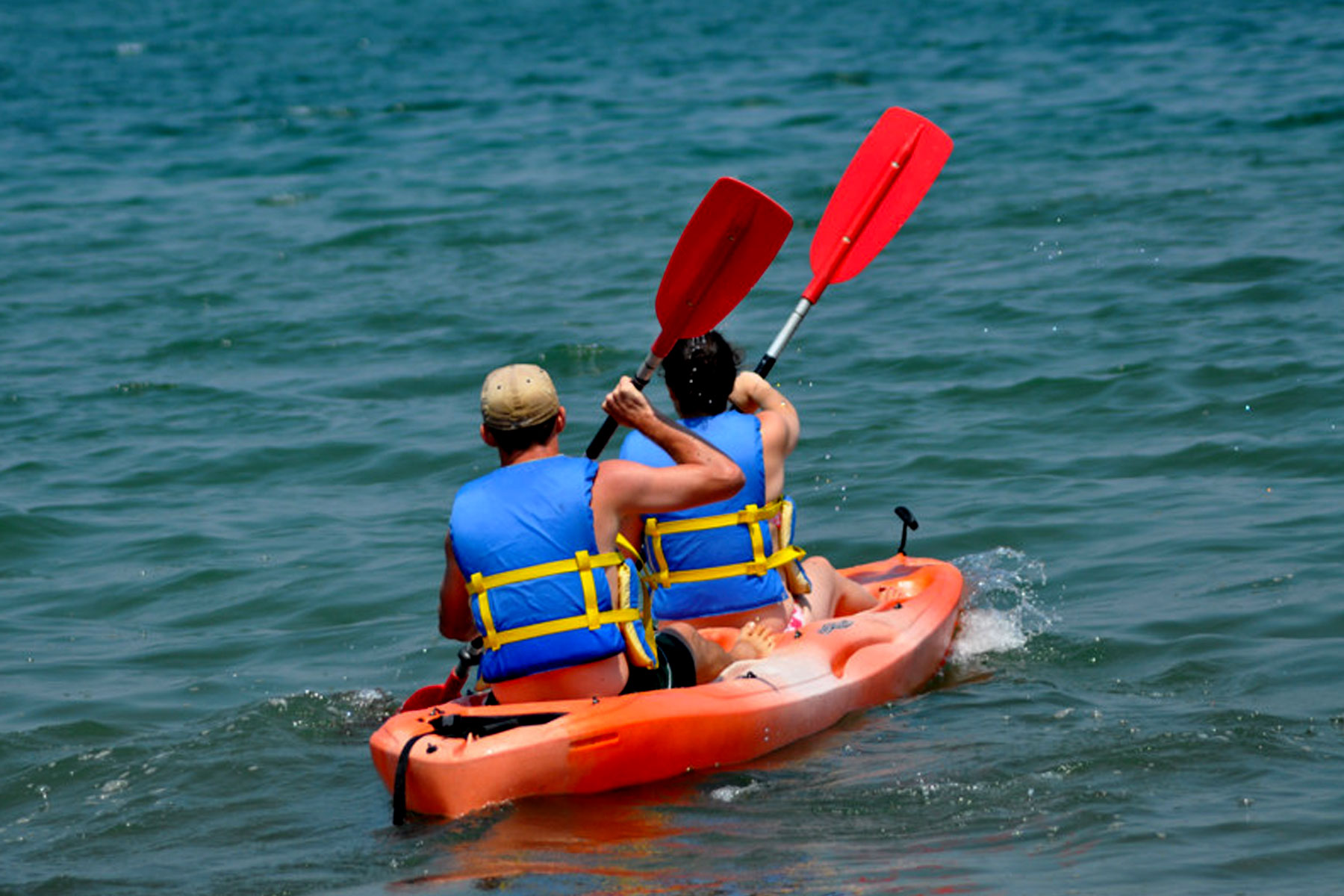 Kayaking Experience on Lake Kivu.