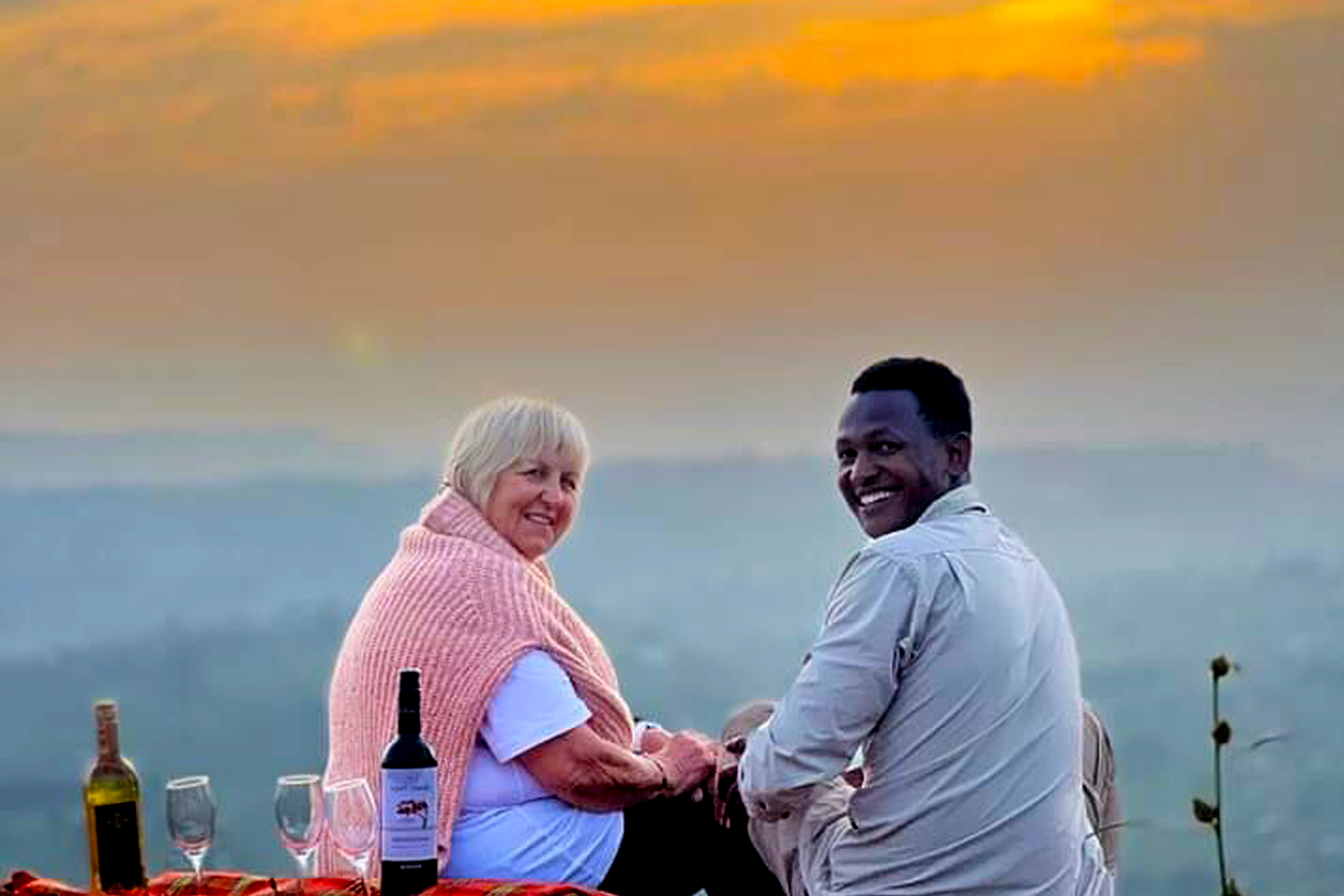 Sundowner Experience at Sipi Falls Mt Elgon.