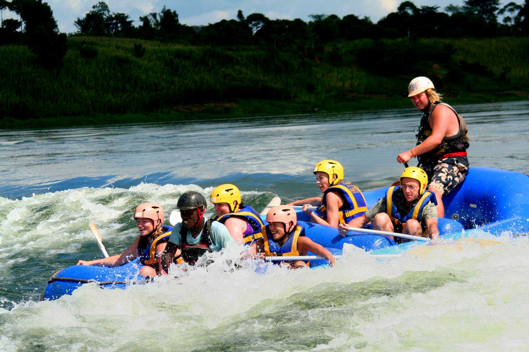 White Water Rafting Experience on The Nile River Jinja.
