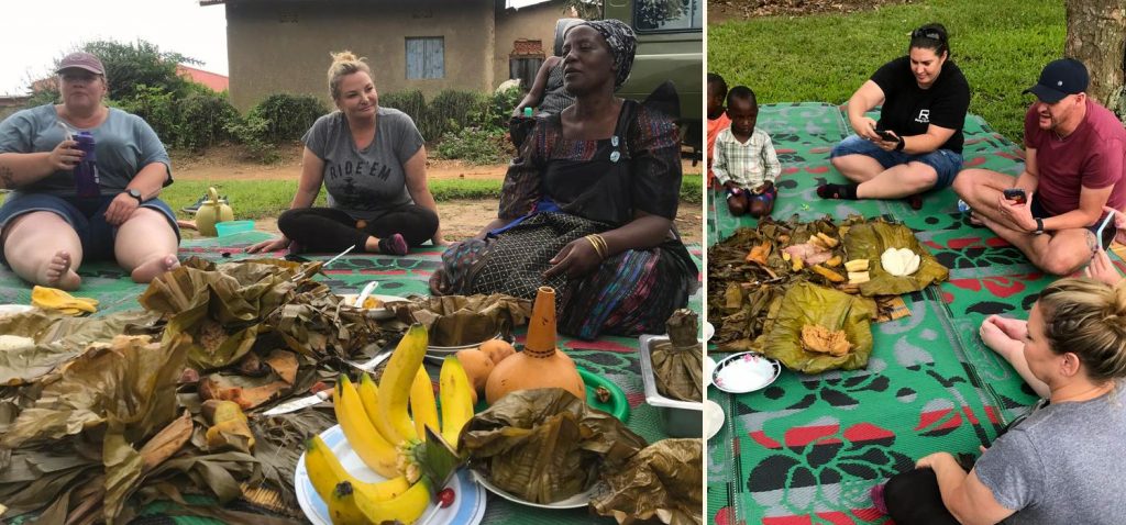 enjoying-cultural-food-on-uganda-safari